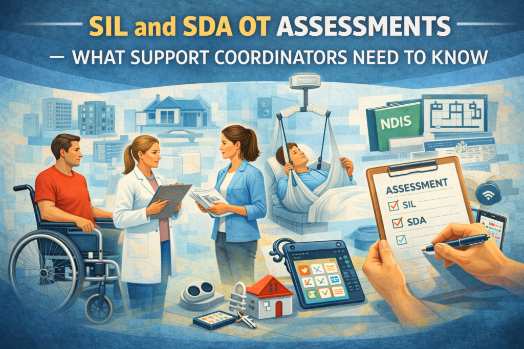 SIL and SDA assessments for coordinators
